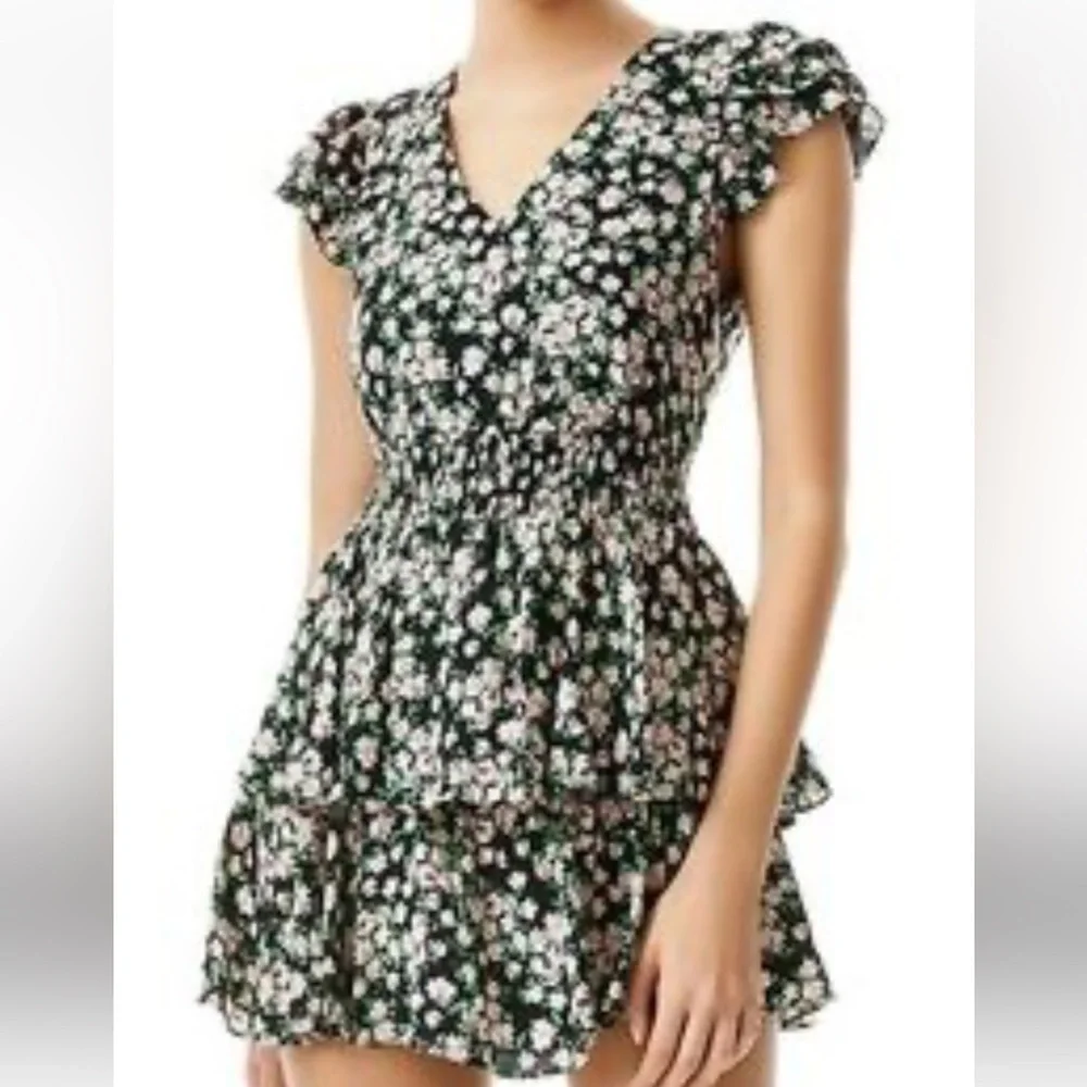 Alice & Olivia floral romper - Picture 2 of 5
